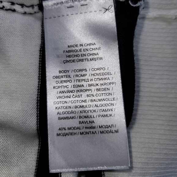 Lauren Ralph Lauren Ivory Polo Black Striped Ruffle Trim Cardigan Size Large - Picture 16 of 16